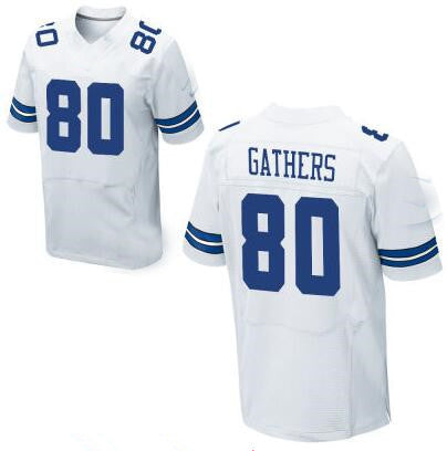 D.Cowboys #80 Rico Gathers White Road Stitched Elite Jersey Fashion Jersey American Jerseys