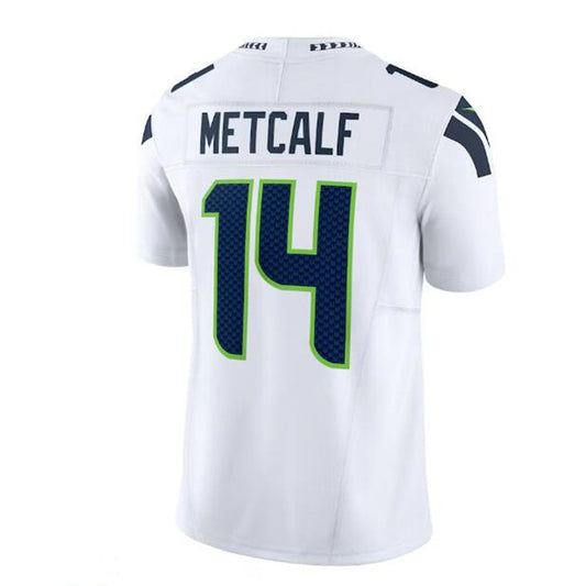 S.Seahawks #14 DK Metcalf  Vapor F.U.S.E. Limited Jersey - White Stitched American Football Jerseys