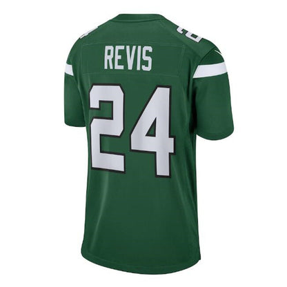 NY.Jets #24 Darrelle Revis Retired Player Game Jersey - Gotham Green Stitched American Football Jerseys