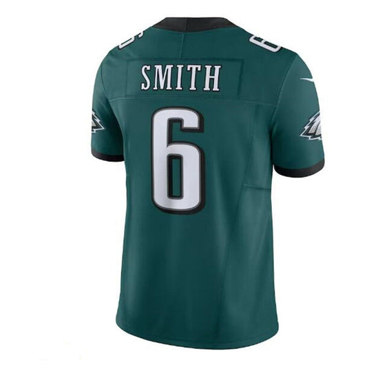 P.Eagles #6 DeVonta Smith Vapor F.U.S.E. Limited Jersey - Green Stitched American Football Jerseys