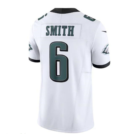 P.Eagles #6 DeVonta Smith Vapor F.U.S.E. Limited Jersey - White Stitched American Football Jerseys