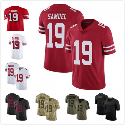 Men's # 19 Deebo Samuel SF.49ers Limited Stitched Jerseys