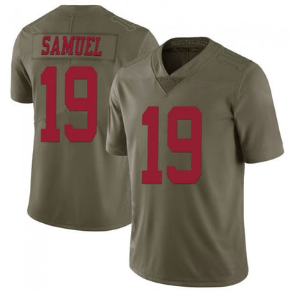 Men's # 19 Deebo Samuel SF.49ers Limited Stitched Jerseys