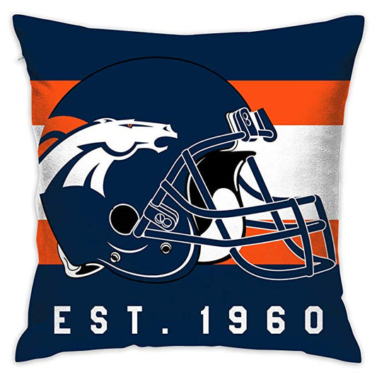 Cheap Football jerseys Design Personalized Pillowcase Denver Broncos Decorative Throw Pillow Covers