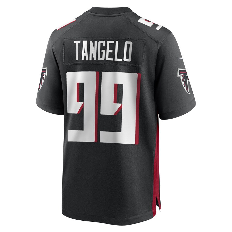A.Falcons #99 Derrick Tangelo  Black Game Player Jersey Stitched American Football Jerseys
