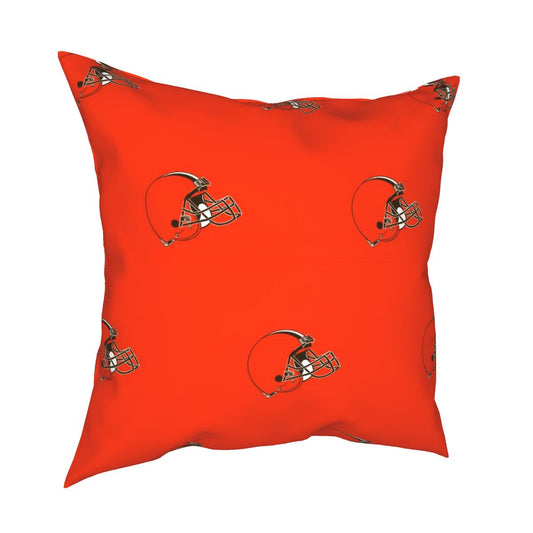 Custom Decorative Football Pillow Case Cleveland Browns Pillowcase Personalized Throw Pillow Covers