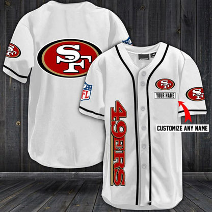 Football T-Shirts San Francisco 49ers Baseball Customized Jersey
