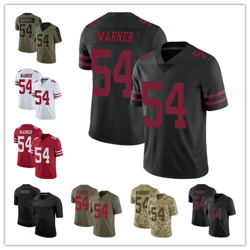 Men's #54 Fred Warner SF.49ers Limited Stitched Jerseys