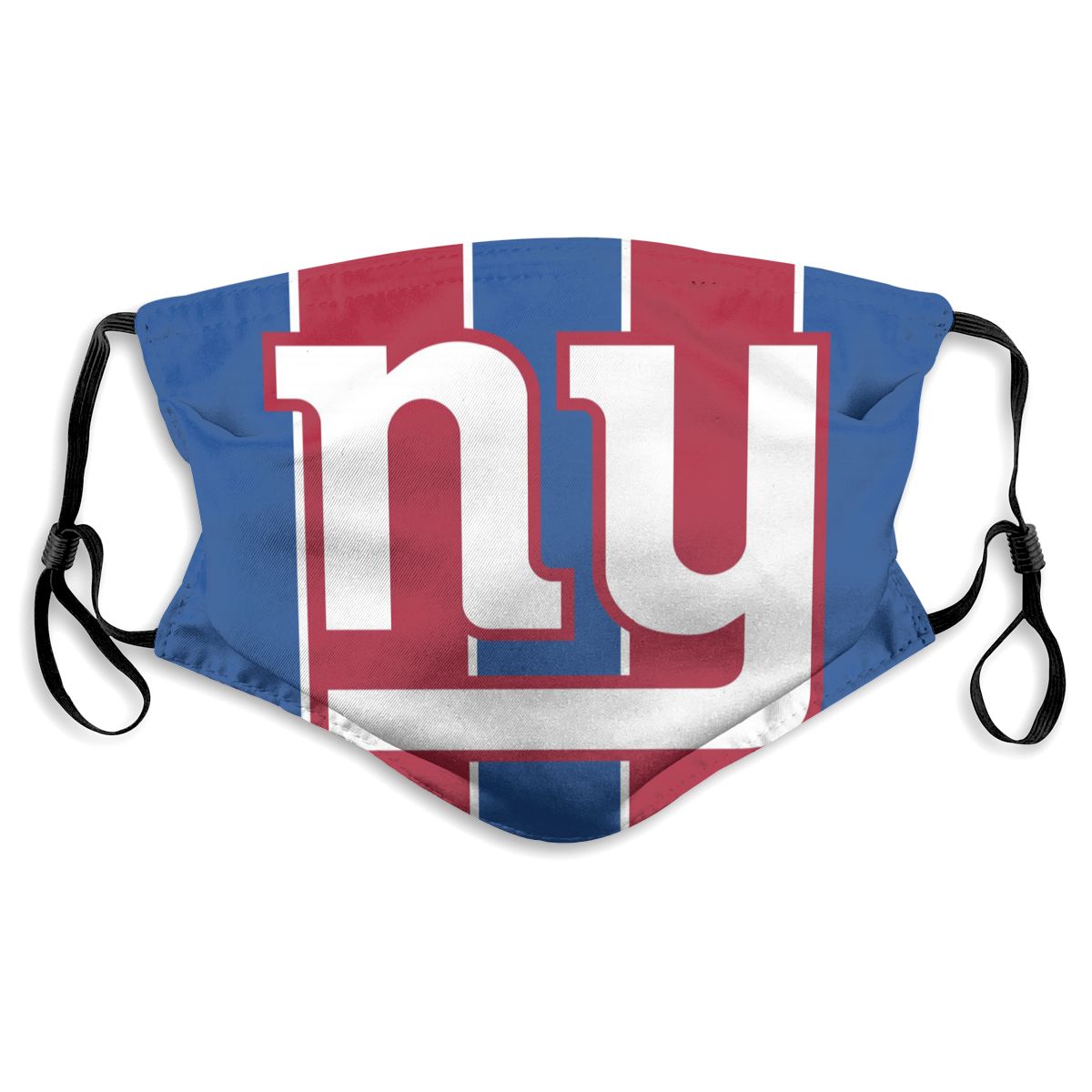 Custom Football Personalized NY.Giant 01- Blue Dust Face Mask With Filters PM 2.5