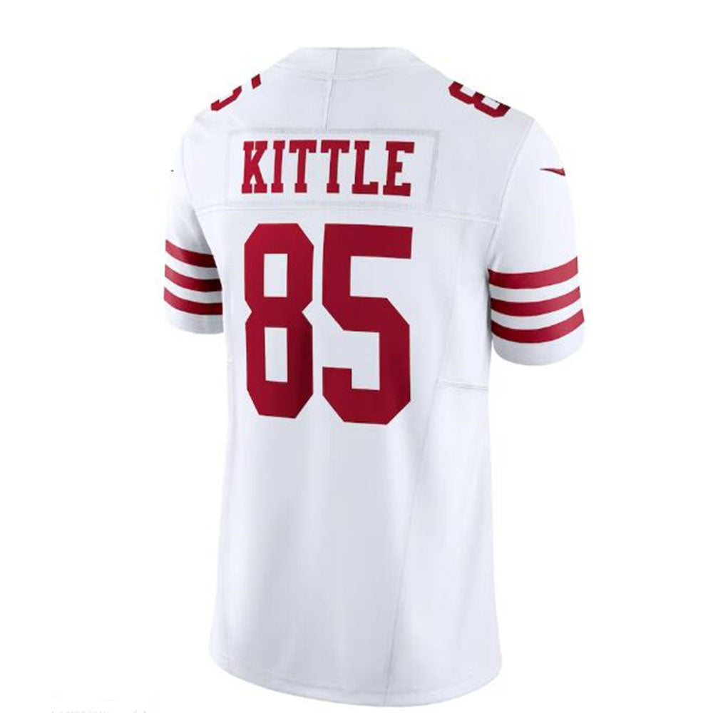 SF. 49ers #85 George Kittle Vapor F.U.S.E. Limited Jersey - White Stitched American Football Jersey