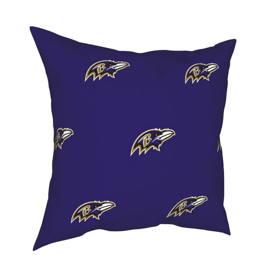 Custom Decorative Football Pillow Case Baltimore Ravens Pillowcase Personalized Throw Pillow Covers