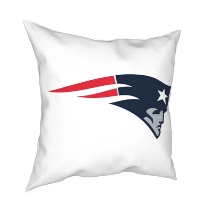 Custom Decorative Football Pillow Case New England Patriots White Pillowcase Personalized Throw Pillow Covers