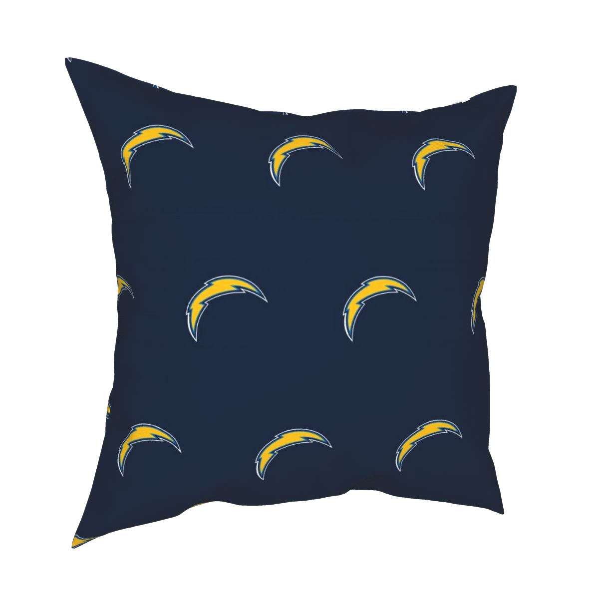 Custom Decorative Football Pillow Case Los Angeles Chargers Pillowcase Personalized Throw Pillow Covers