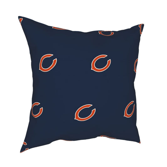 Custom Decorative Football Pillow Case Chicago Bears Pillowcase Personalized Throw Pillow Covers