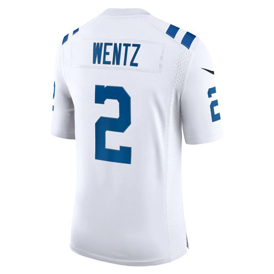 IN.Colts #2 Carson Wentz White Vapor Limited Jersey Stitched American Football Jerseys