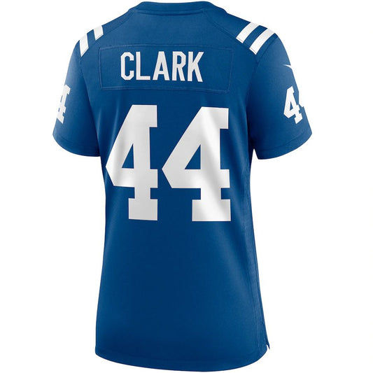 IN.Colts #44 Dallas Clark Royal Game Retired Player Jersey Stitched American Football Jerseys