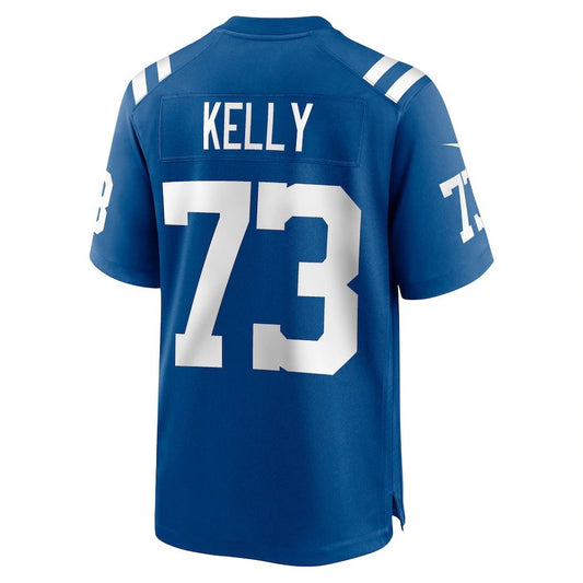 IN.Colts #73 Dennis Kelly Royal Game Player Jersey Stitched American Football Jerseys