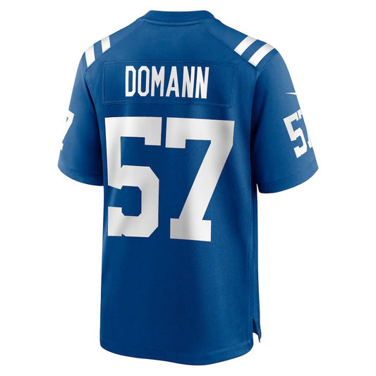IN.Colts #57 JoJo Domann Royal Game Player Jersey Stitched American Football Jerseys