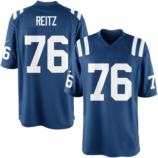 IN.Colts #76 Joe Reitz Team Color Game Jersey Stitched American Football Jerseys