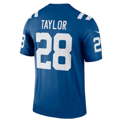 IN.Colts #28 Jonathan Taylor Royal Legend Jersey Stitched American Football Jerseys