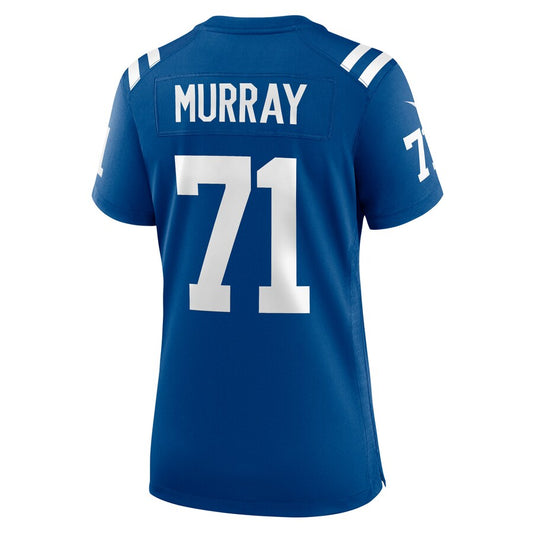 IN.Colts #71 Jordan Murray Royal Player Game Jersey Stitched American Football Jerseys