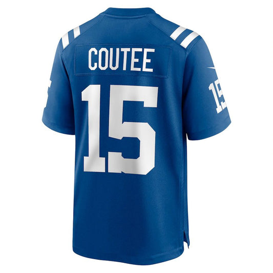 IN.Colts #15 Keke Coutee Royal Game Jersey Stitched American Football Jerseys