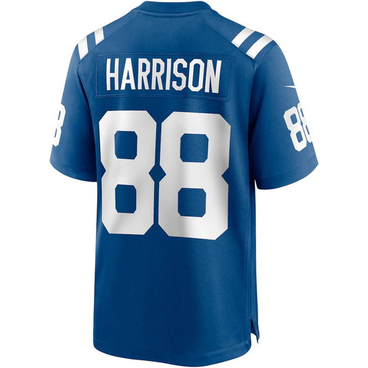 IN.Colts #88 Marvin Harrison  Royal Game Retired Player Jersey Stitched American Football Jerseys