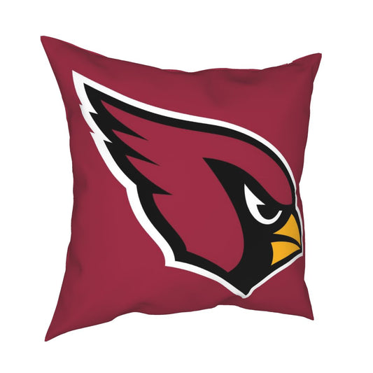Custom Decorative Football Pillow Case Arizona Cardinals Red Pillowcase Personalized Throw Pillow Covers