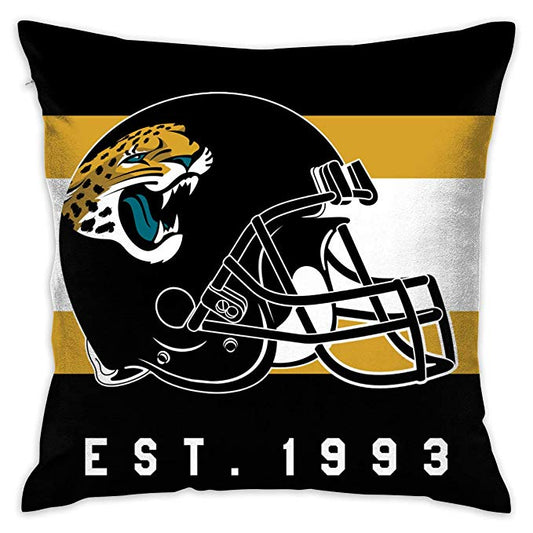 Personalized Football Jacksonville Jaguars Design Pillowcase Decorative Throw Pillow Cover