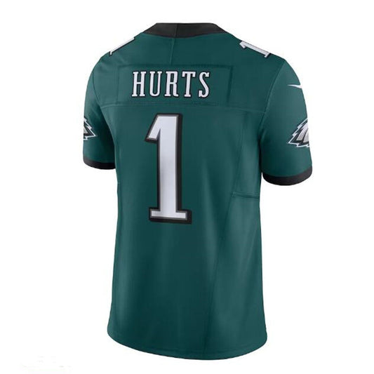 P.Eagles #1 Jalen Hurts Vapor F.U.S.E. Limited Jersey - Green Stitched American Football Jerseys