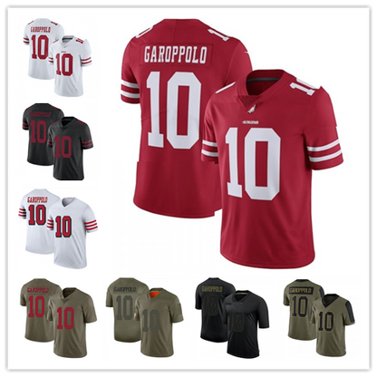 Men's #10 Jimmy Garoppolo SF.49ers Limited Stitched Jerseys