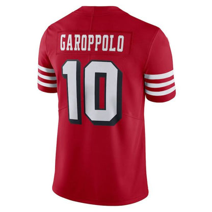 Men's #10 Jimmy Garoppolo SF.49ers Limited Stitched Jerseys