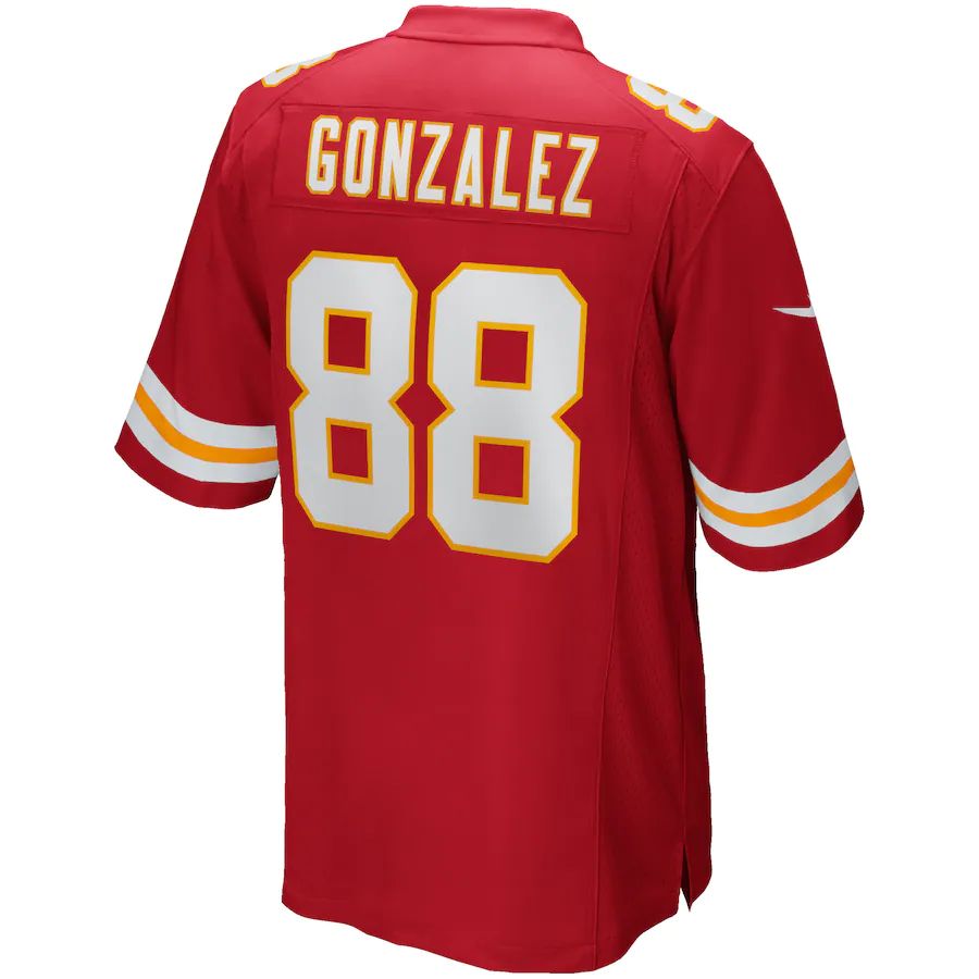KC.Chiefs #88 Tony Gonzalez Red Game Retired Player Jersey Stitched American Football Jerseys