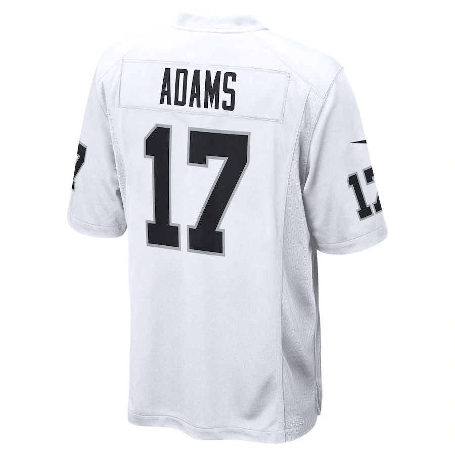 LV.Raiders #17 Davante Adams White Game Jersey Stitched American Football Jerseys
