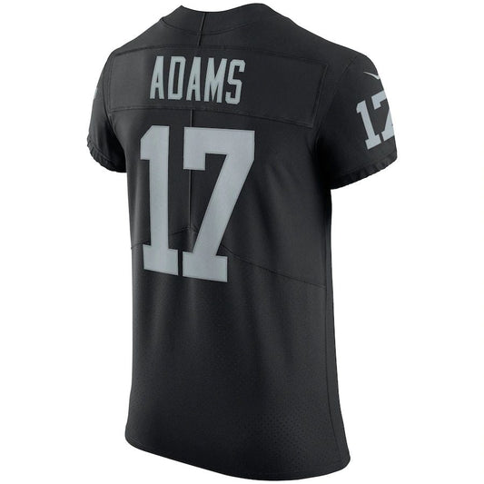 LV.Raiders #17 Davante Adams Black Vapor Elite Jersey Stitched American Football Jerseys