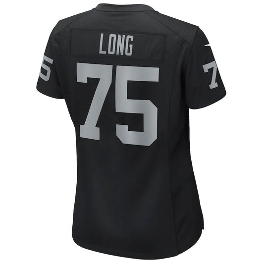 LV.Raiders #75 Howie Long Black Game Retired Player Jersey Stitched American Football Jerseys