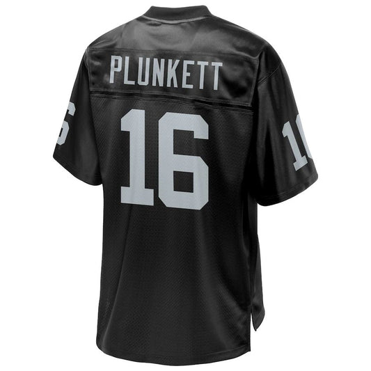 LV.Raiders #16 Jim Plunkett  Pro Line Black Retired Team Player Jersey Stitched American Football Jerseys