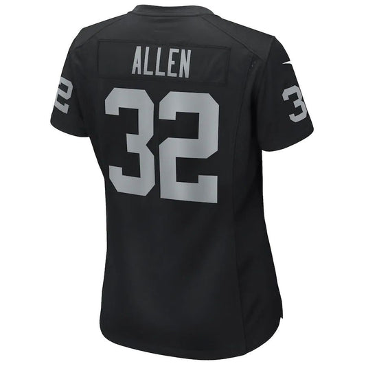 LV.Raiders #32 Marcus Allen Black Game Retired Player Jersey Stitched American Football Jerseys