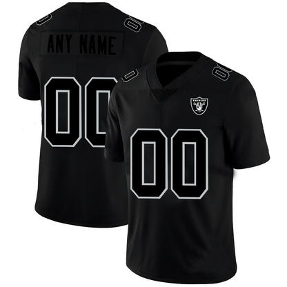 Custom LV.Raiders Football Jerseys  Black American Stitched Name And Number Size S to 6XL Christmas Birthday Gift