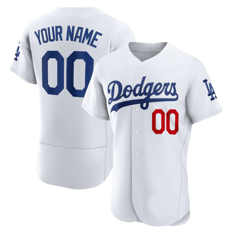 Los Angeles Dodgers Mexico Jersey Custom Name And Number - All