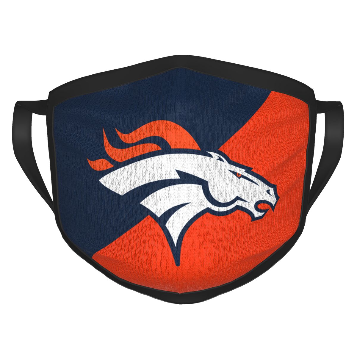 Custom Football Personalized Denver Broncos Dust Face Mask With Filters PM 2.5