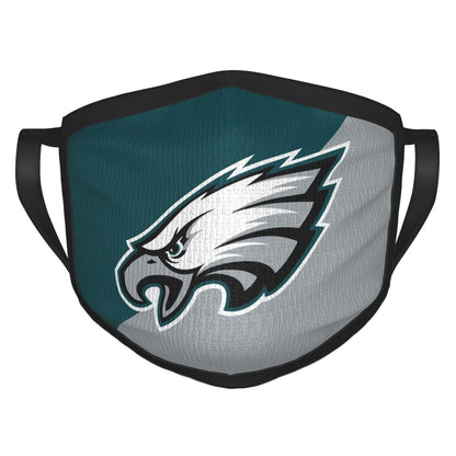 Custom Football Personalized Philadelphia Eagles Dust Face Mask With Filters PM 2.5