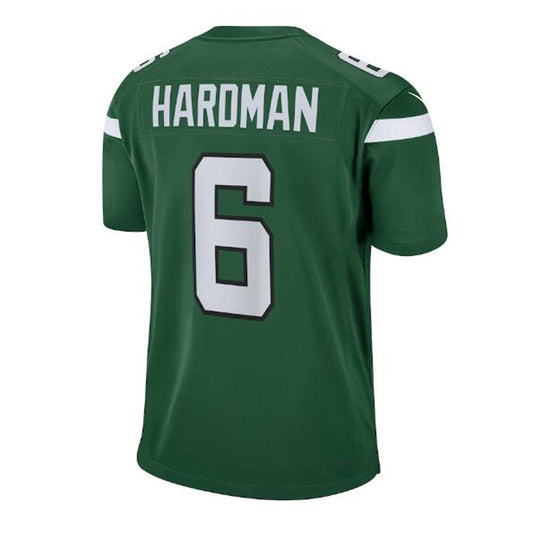 NY.Jets #6 Mecole Hardman  Retired Player Game Jersey - Gotham Green Stitched American Football Jerseys