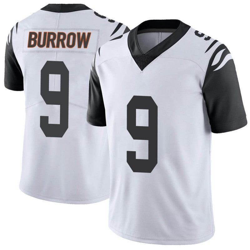Men's #9 Joe Burrow Cincinnati Bengals Limited Stitched Jerseys