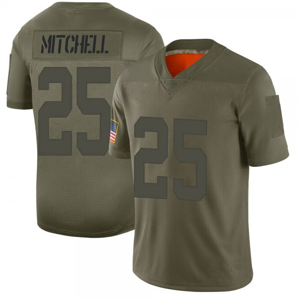 Men's #25 Elijah Mitchell SF.49ers Limited Stitched Jerseys