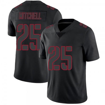 Men's #25 Elijah Mitchell SF.49ers Limited Stitched Jerseys