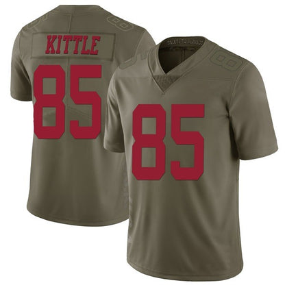 Men's #85 George Kittle SF.49ers Limited Stitched Jerseys