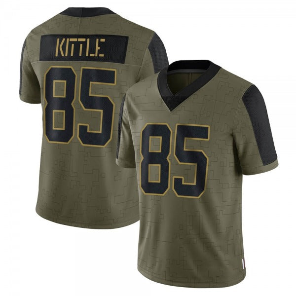 Men's #85 George Kittle SF.49ers Limited Stitched Jerseys