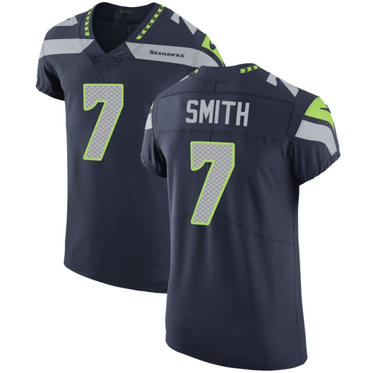 S.seahawks #7 Geno Smith Navy Vapor Untouchable Elite Jersey Stitched American Football Jerseys