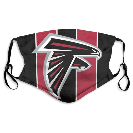 Custom Football Personalized GA.Falcon 01- Black Dust Face Mask With Filters PM 2.5